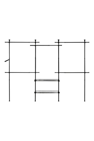 Roupeiro telescópico - 305 x 35 x 278 cm