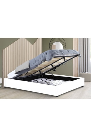 Cama com arrumação e estrado Otto Branco