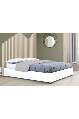 Cama com arrumação e estrado Otto Branco