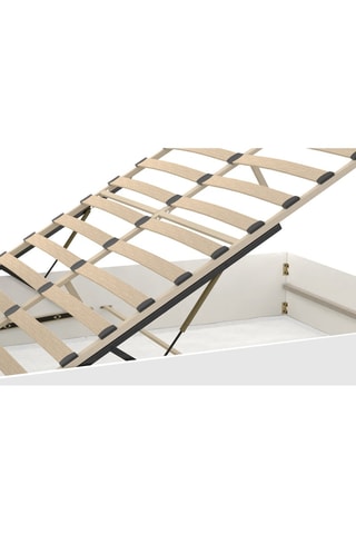 Cama com arrumação e sommier Sicilia - Área de deitar 140 x 190 cm