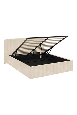 Cama com arrumação com sommier Valentina - Área de deitar 140 x 190 cm