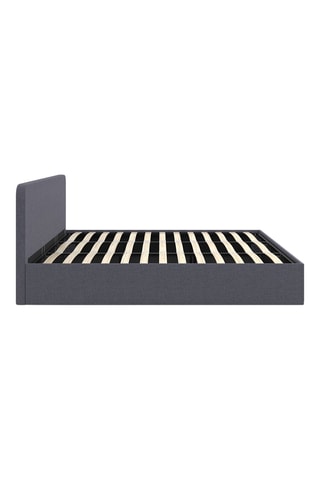 Cama com arrumação com sommier de madeira Louise - Área de deitar 180 x 200 cm
