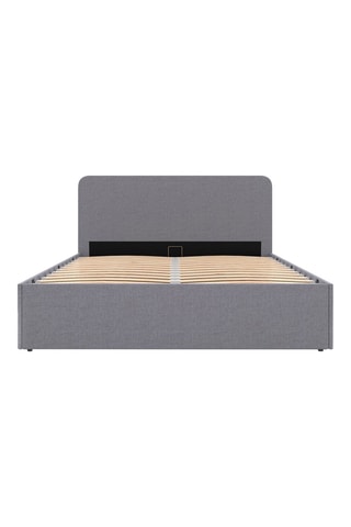 Cama com arrumação e estrado Louise Cinzento