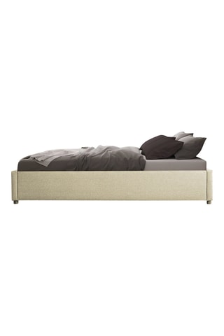 Cama com arrumação e estrado Otto Bege