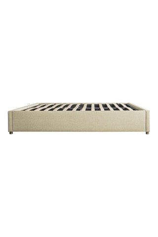 Cama com arrumação e estrado Otto Bege