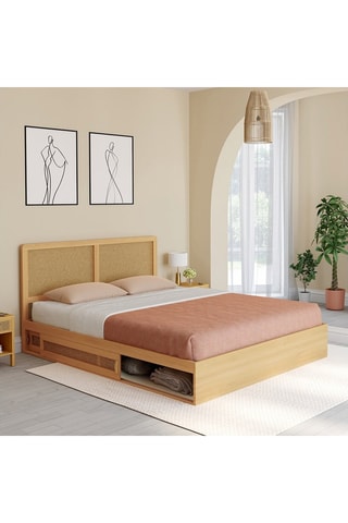 Cama com sommier Eve - Área de deitar 160 x 200 cm