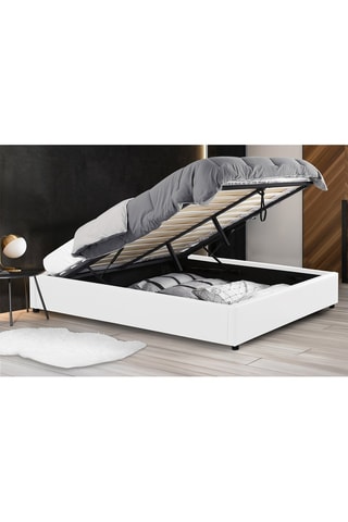 Cama com arrumação com sommier Otto - Área de deitar 140 x 190 cm