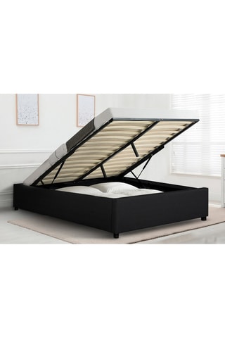 Cama com arrumação com sommier Otto - Área de deitar 140 x 190 cm