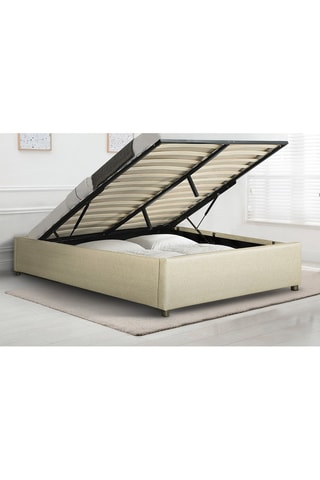 Cama com arrumação com sommier Otto - Área de deitar 140 x 190 cm