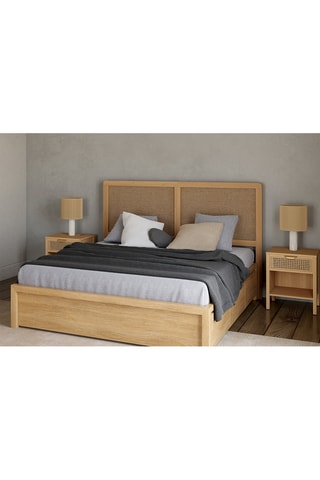 Cabeceira de cama com pés Eve - 160 cm