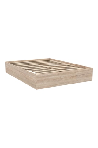 Estrutura de cama Orem com estrato e arrumação integrada - 140 x 190 cm