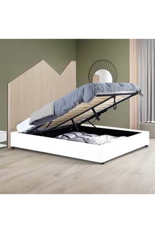 Cama com arrumação com sommier Otto - Área de deitar 140 x 190 cm