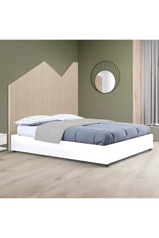 Cama com arrumação com sommier Otto - Área de deitar 140 x 190 cm