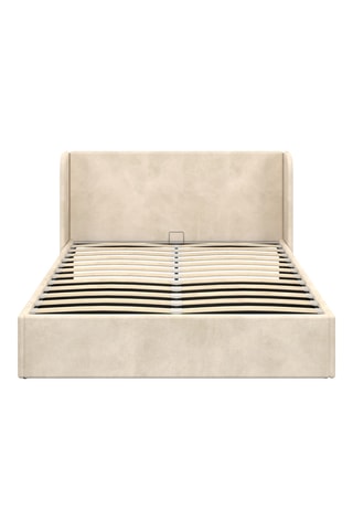 Cama com arrumação com sommier Lucia - Área de deitar 140 x 190 cm