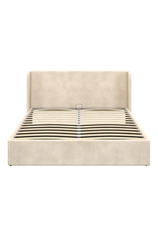 Cama com arrumação com sommier Lucia - Área de deitar 160 x 220 cm