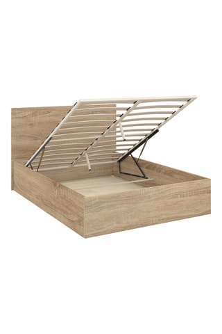 Cama com arrumação com sommier Sicilia - Área de deitar 140 x 190 cm