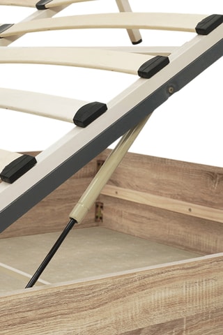 Cama com arrumação com sommier Sicilia - Área de deitar 160 x 220 cm