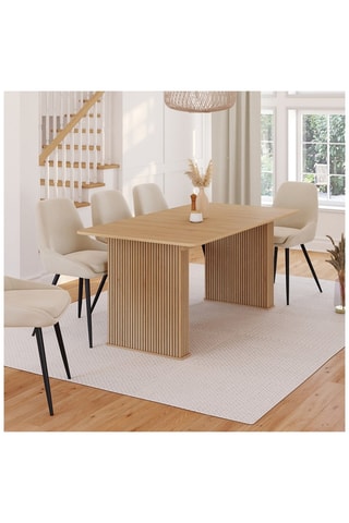 Mesa extensível Faustine - 160/240 x 90 x 75 cm