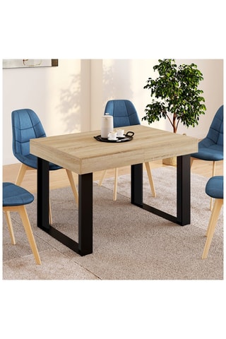 Mesa extensível Brixton - 160 x 75 x 80 cm