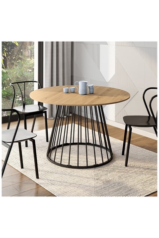Mesa de refeição Adelle - 110 x 110 x 75 cm