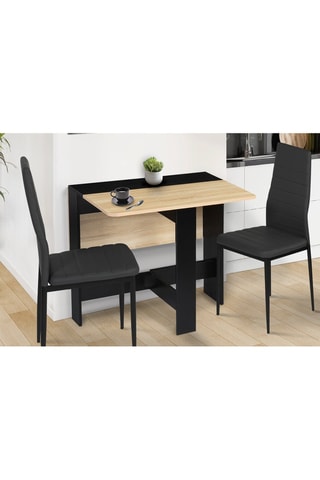 Mesa consola dobrável Edi - 103 x 76 x 75 cm