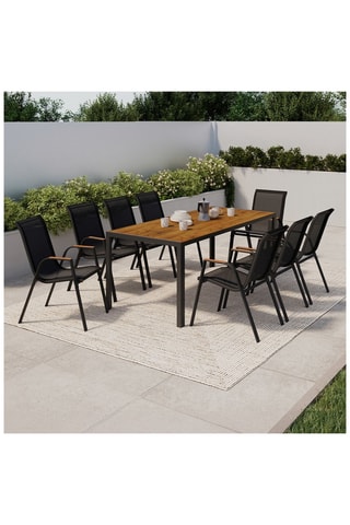 Conjunto de jardim Timbia - 8 lugares