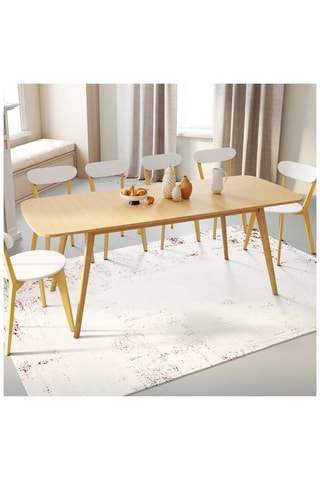 Mesa de refeição extensível Venezia - 160-200 x 75 x 80 cm