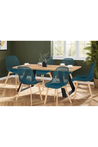 6 cadeiras Maelle - 54 x 86 x 56 cm