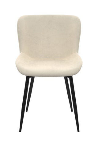 4 cadeiras Taylor - 49 x 81,5 x 56 cm - Revestimento em veludo