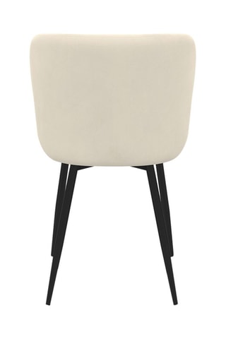 4 cadeiras Taylor - 49 x 81,5 x 56 cm - Revestimento em veludo
