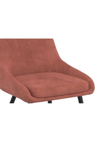 2 cadeiras Olivia - 47,5 x 79 x 54 cm - Revestimento em veludo