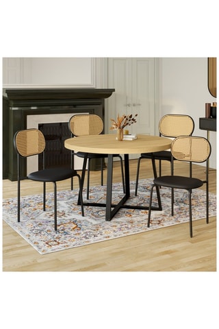 4 cadeiras Clarisse - 46 x 80 x 49 cm