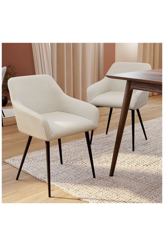 2 cadeiras Jenny - Creme