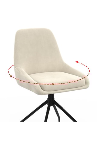 4 cadeiras Olivia - Creme