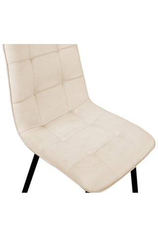 6 cadeiras Linda - Creme