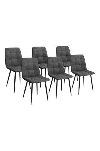 6 cadeiras Linda - 46 x 88 x 55 cm