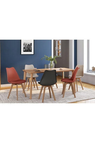 6 cadeiras Nordia - 46 x 51 x 79,5 cm