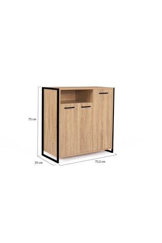 Sapateira industrial Alan - 73,2 x 35 x 75 cm