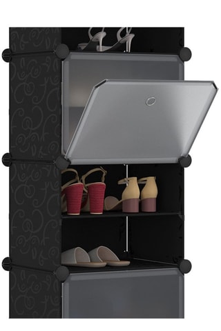 Sapateira cube - 24 pares - 43 x 122 x 32 cm