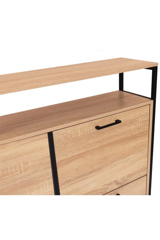 Sapateira 4 batentes Alan - 100 x 97 x 23 cm