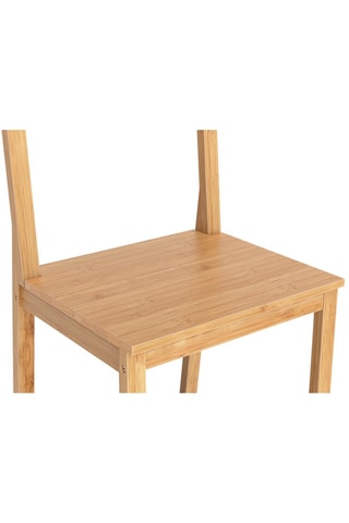 Suporte para toalhas em bambu de 4 níveis Maya - Natural