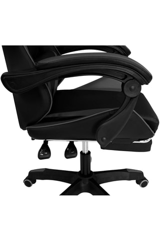 Cadeirão de escritório especial gaming - Preto e cinzento