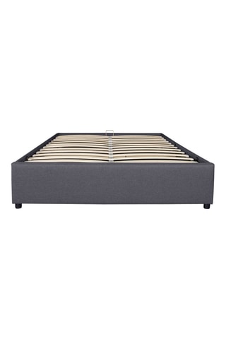 Cama com arrumação e estrado Otto Cinzento