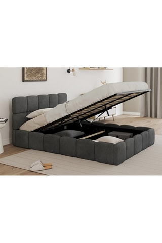 Cama com arrumação e sommier Bubble - Área de deitar 140 x 190 cm