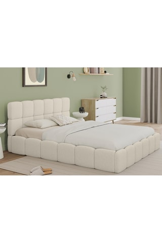 Cama com arrumação e sommier Bubble - Área de deitar 160 x 200 cm