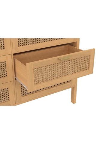 Cómoda 6 gavetas Eve - 118 x 80 x 40 cm