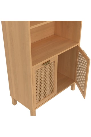 Biblioteca 2 portas Eve - 60 x 170 x 30 cm