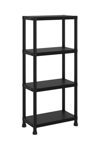 Estante com 4 níveis - Preto
