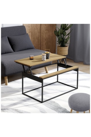 Mesa de centro Memphis - 90 x 48 x 40,5/53.5 cm