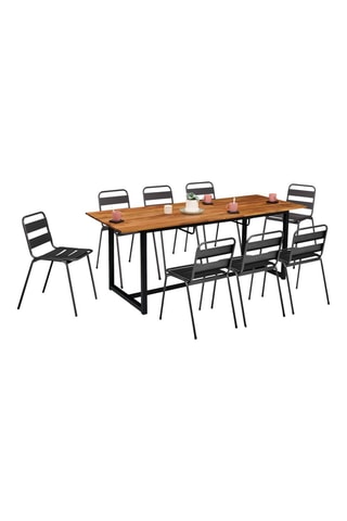 Mesa de jardim extensível - 200 x 90 x 75 cm